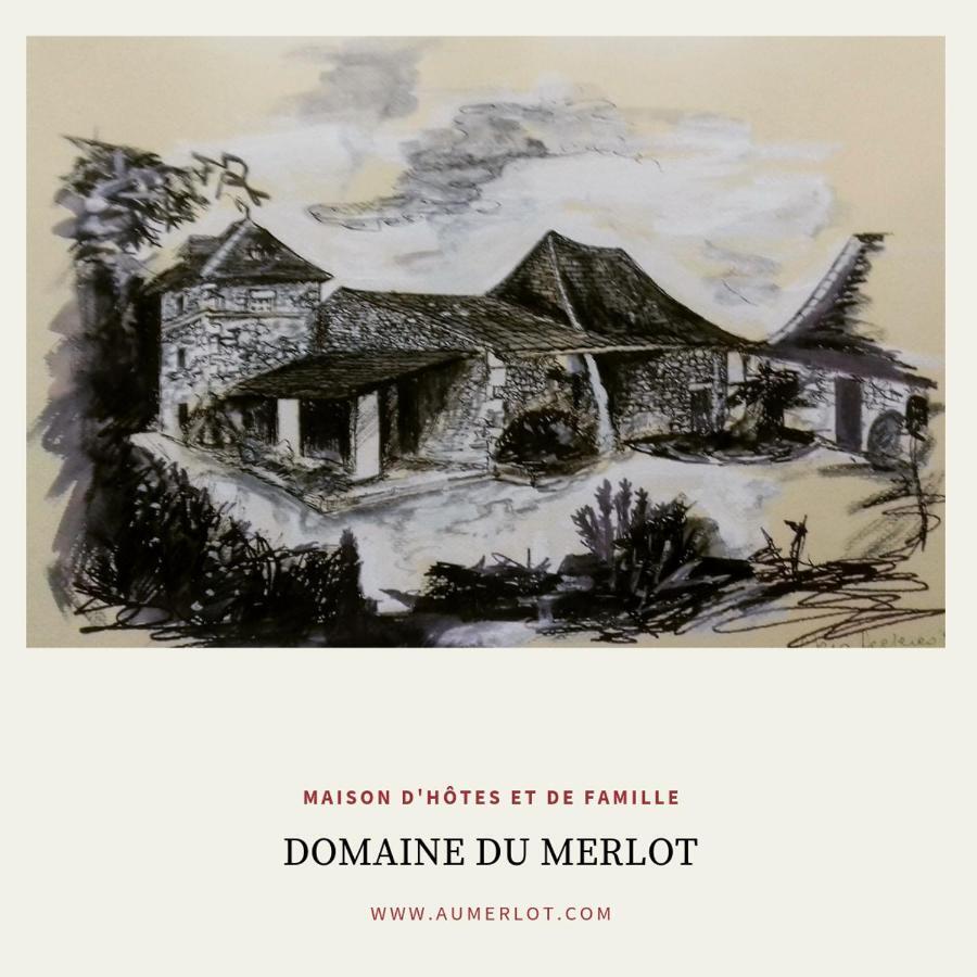 Domaine Du Merlot Sainte-Sabine-Born Zewnętrze zdjęcie